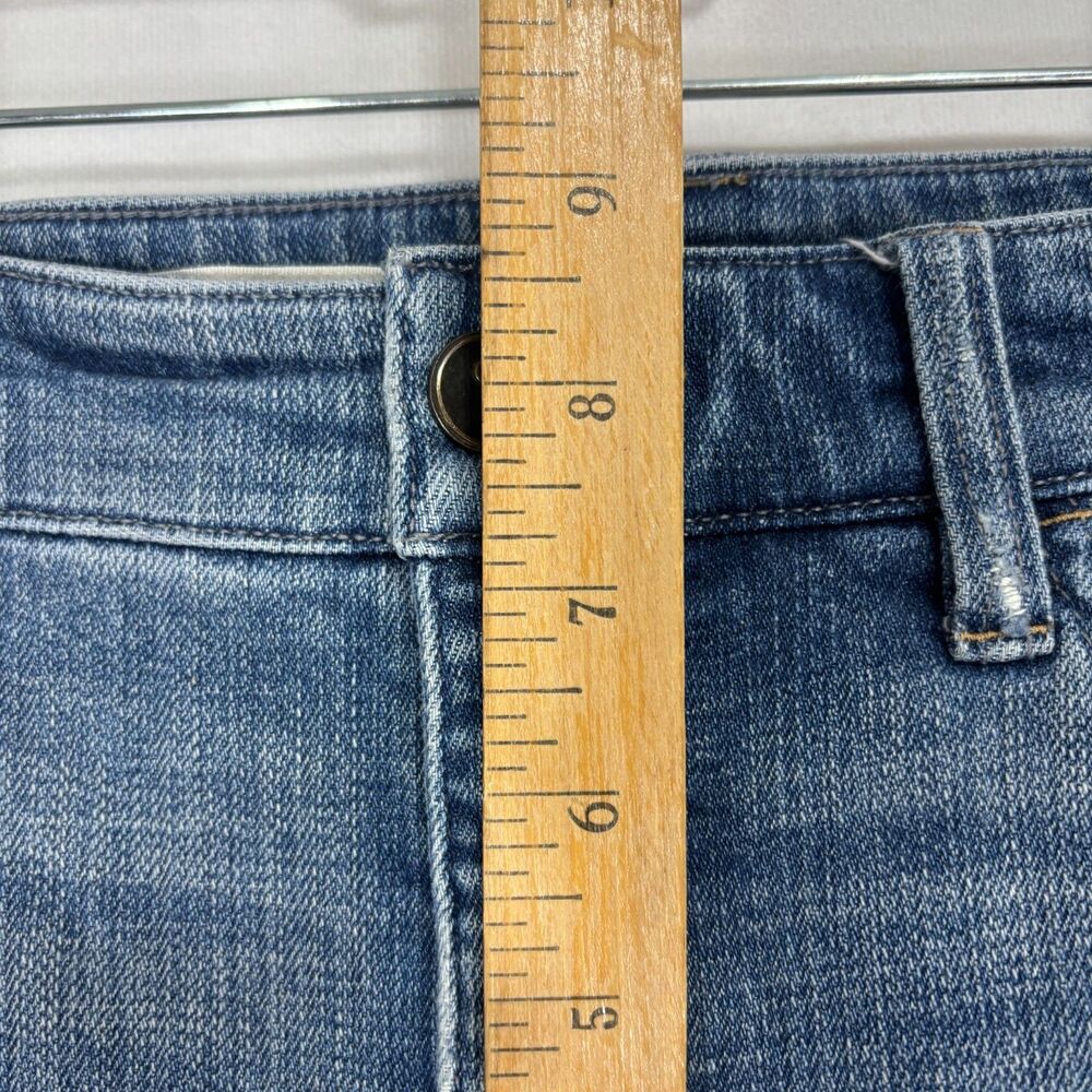 Pilcro & The Letterpress Hyphen Capri Jeans Size‎ 27 Upcycled Patchwork Festival - Picture 4 of 11